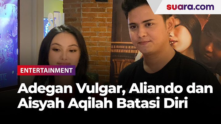 Soal Adegan Vulgar, Aliando Syarief dan Aisyah Aqilah Batasi Diri dengan Aturan "Merah-Kuning-Hijau"
