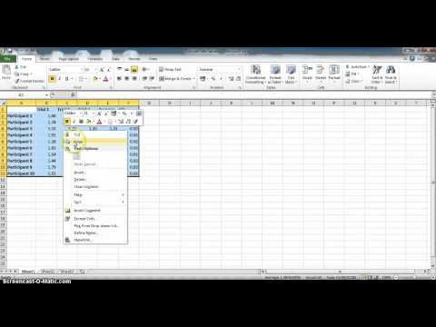 Excel - how
