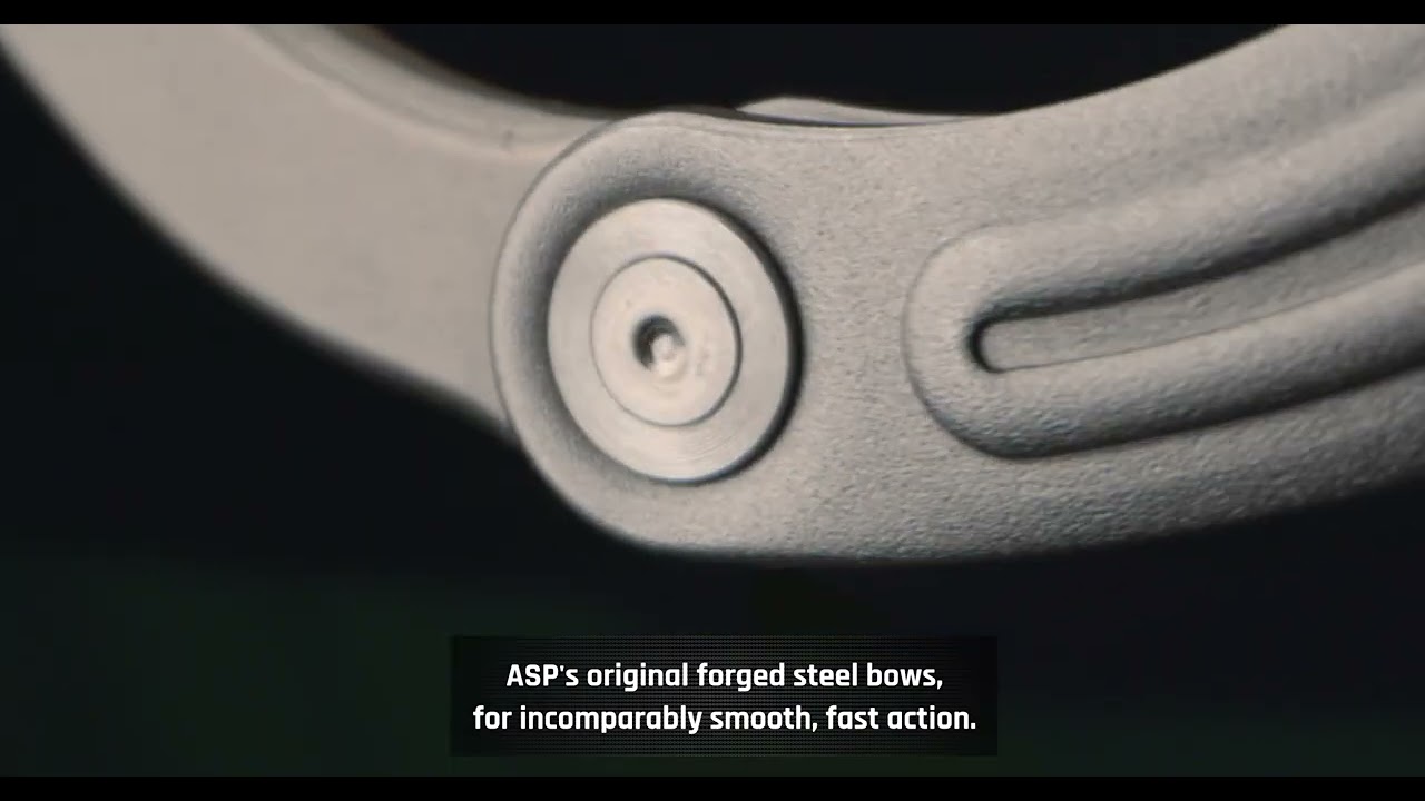 ASP 手錠 ハンドカフ Sentry Chain ダブルロック式 シルバー 56100