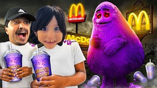 القصة المحزنة للقريمس شيك The GRIMACE SHAKE مع سلاف 🔥🔥 الجزء الأول