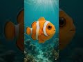 Head or Tail? The Illusion Clownfish | AI Ocean Short 頭と尾がわからない!? 海中で迷うカクレクマノミ｜AIショート#AIAnimation