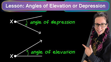 Lesson: Angles of Elevation or Depression with Right Triangles