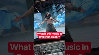 What is this Voice in Ramayana Trailer's Music? #ramayana