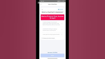 Marina Protocol Quiz Answers Today - 10 April | Marina Airdrop Quiz | FREE Crypto 2025 | #Shorts