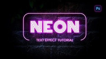 How to Make Eye-Catching Neon Text Effect in Photoshop – Easy Tutorial!