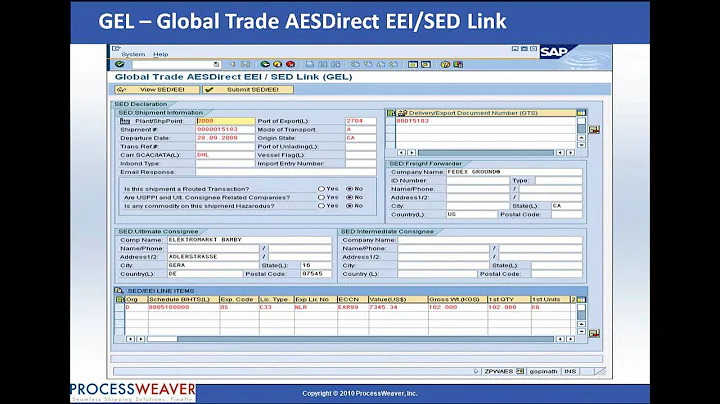 SAP Shipping Solutions | SAP Shipping | Native SAP Multi-Carrier Global Shipping Solutions