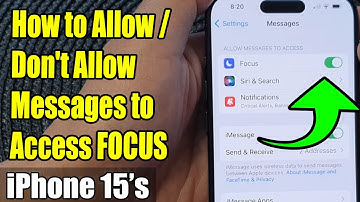 iPhone 15/15 Pro Max: How to Allow/Don