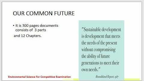 Environmental Movements and it reaction CSS Related topic