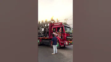 Maha DJ ROADSHOW Kerala DJ Roadshow Bharat Benz Truck Dj Roadshow Autoshow Bharathbenz 