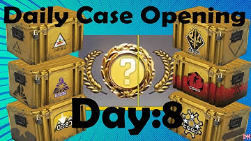 Opening A CS:GO Case everyday until I get a KNIFE! Day:8