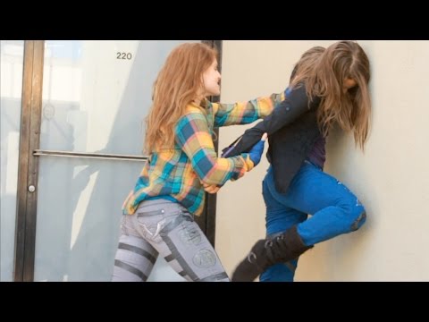 Girl vs Girl Urban Fight Scene