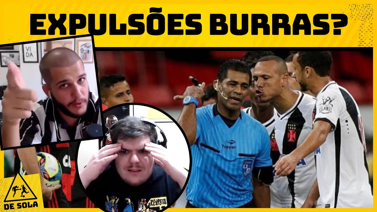 CASIMIRO E CERTEZAS REAGEM AS EXPULSÕES MAIS IDIOTAS DO FUTEBOL MUNDIAL