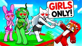 STUCK on a GIRLS ONLY ONE CHUNK with SPRUNKIS!