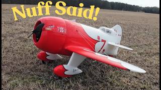 Eflite Gee Bee R2 Not My Best Flying Uh Oh Should Have Brought A Book #rcplane  #rcflying #drone