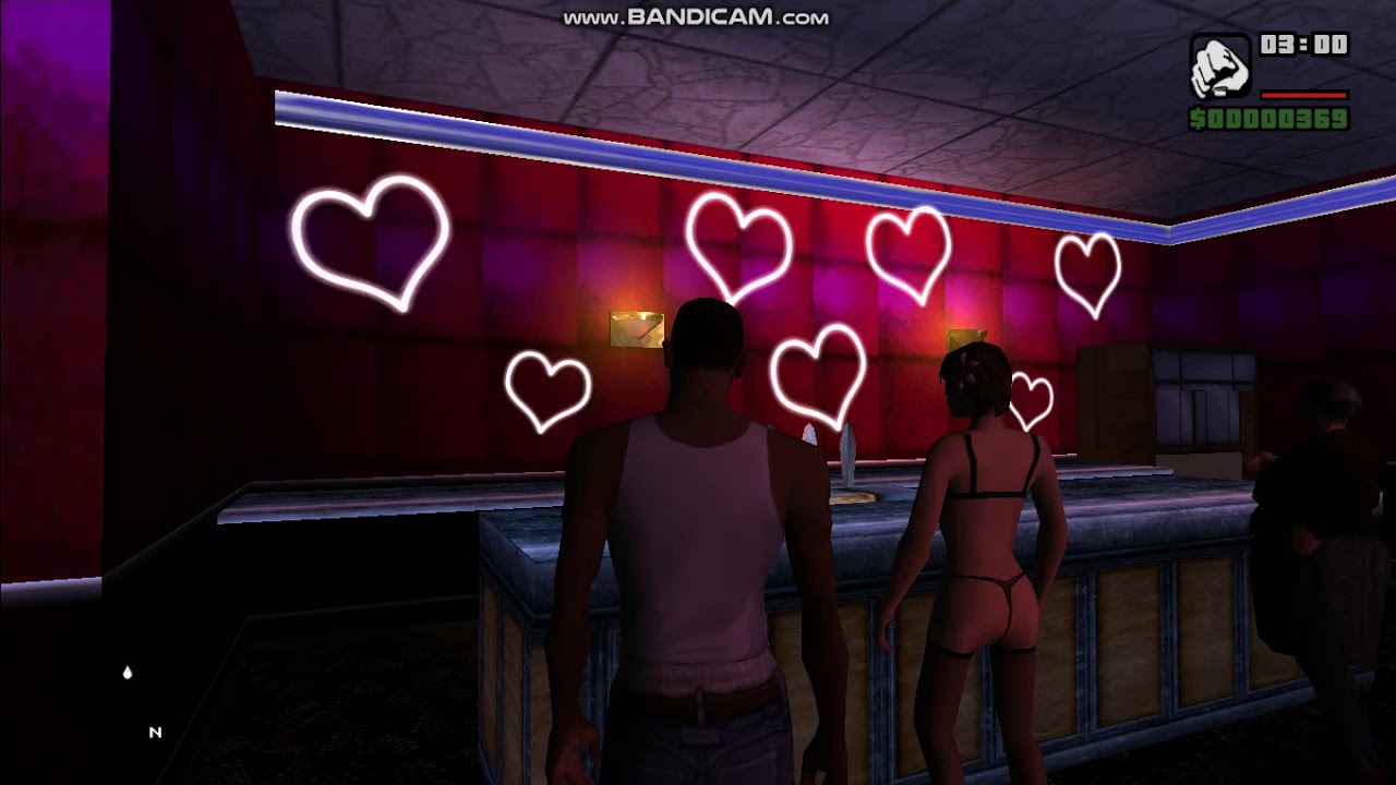 Grand Theft Auto San Andreas Strip Club!The best HQ ever!Make sure to...