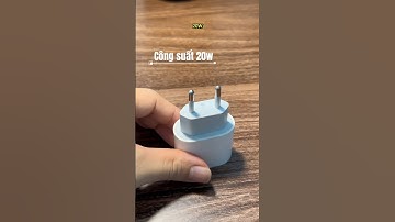 Đây mới là củ sạc nhanh 20W chính hãng Apple bán tại Việt Nam | Trung trâu