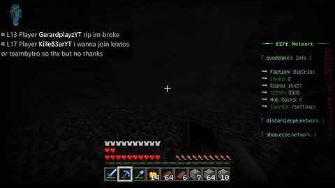 Minecraft Console/ECPE Eternal OP FACTIONS  [EP.1]