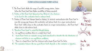 Week 05: Lecture 24: p-n Junction and the Semiconductor Laser