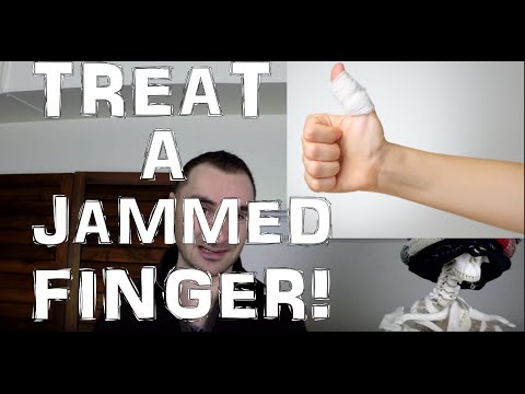 Jammed Finger Treatment: What To Do To Heal It!
