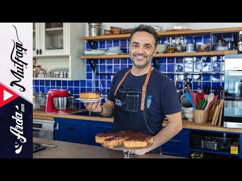 Video: Çikolata Sırlı Kremalı Eklerler