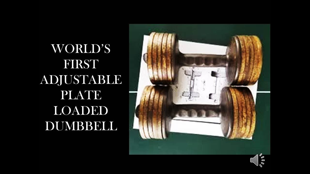 THE WORLD’S FIRST PLATE LOADED DUMBBELL BY F JOWETT! PHYSICAL