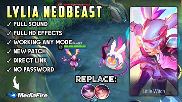 New Script Skin Lylia Neobeast No Password | Full Voice & Effects | Early Access | Full Review