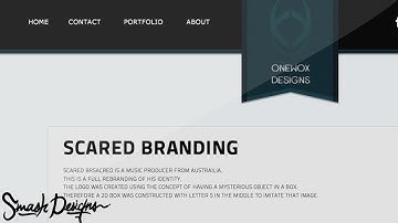 Onewox Web Design Speedart By Smash Designs