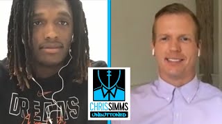 CeeDee Lamb embracing unique experience ahead of NFL draft | Chris Simms Unbuttoned | NBC Sports