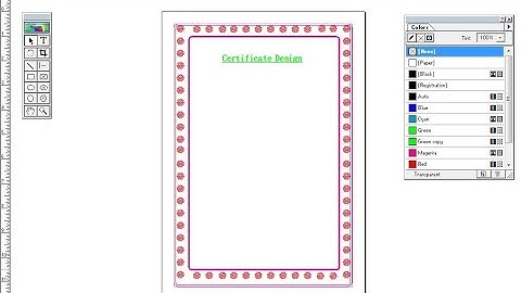 How to create a certificate design in Adobe PageMaker 7.0 on your computer @DMCOMPUTER306  #DM306