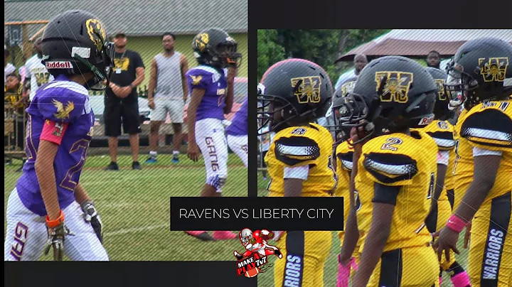 DeMarcus Vandyke jr and 8u Miami Gardens Ravens vs Liberty City Warriors