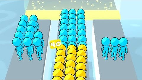 Runner Pusher - All Levels Gameplay Android, iOS