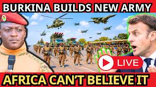 BURKINA FASO Unveils Its New MILITARY FORCE — Strange MASS RECRUITMENT Shocks AFRICA