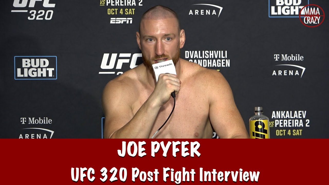 Joe Pyfer reveals cage side conversation with Dana White also says “I physically was not there”