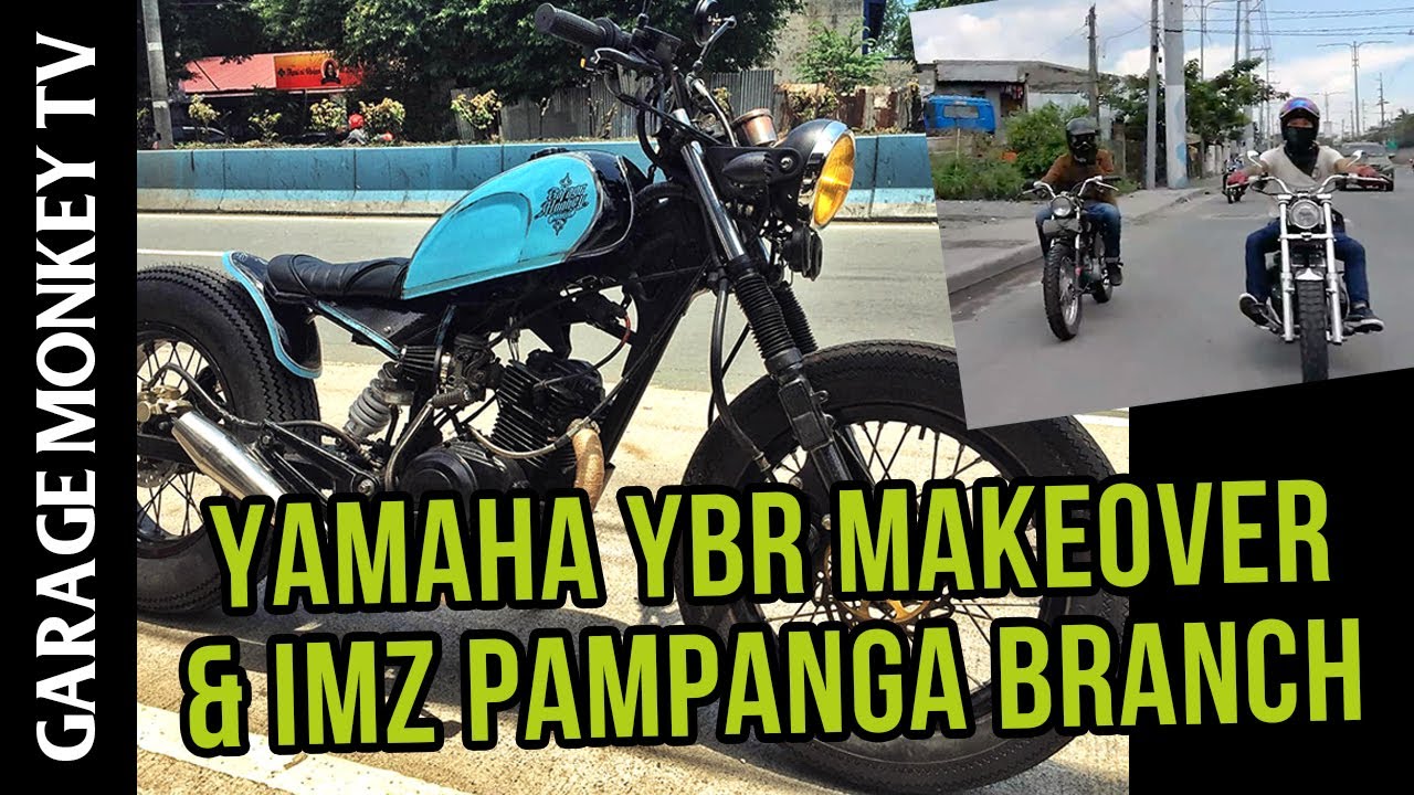 Yamaha YBR to Street Bobber and ride to IMZ Pampanga branch