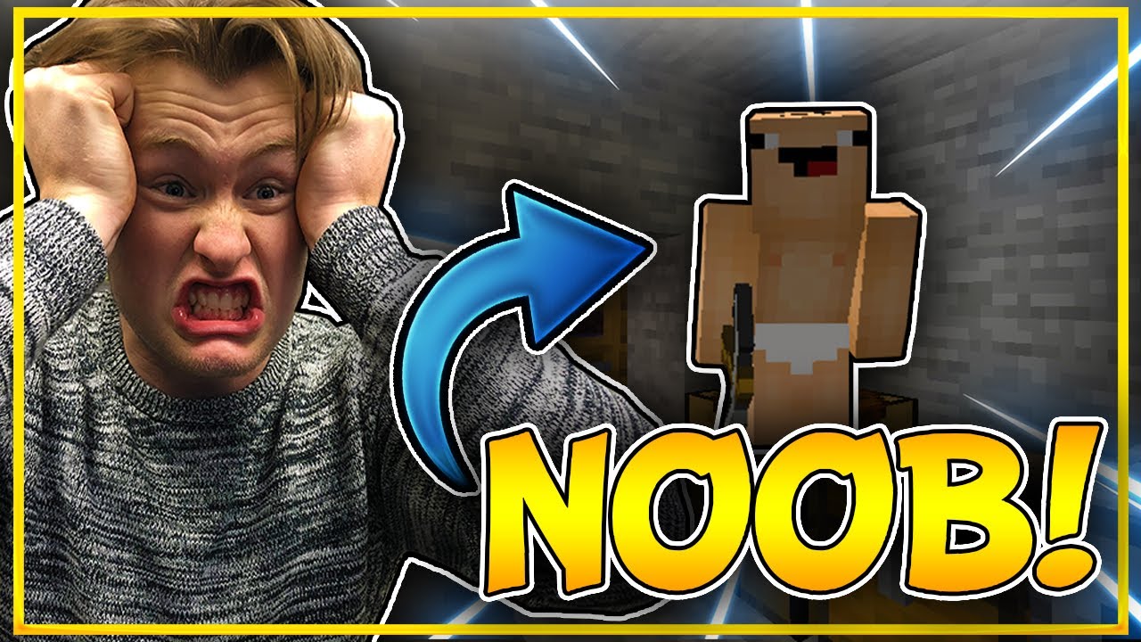 Playing MINECRAFT With A COMPLETE NOOB!