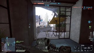 Entire enemy team parachutes
