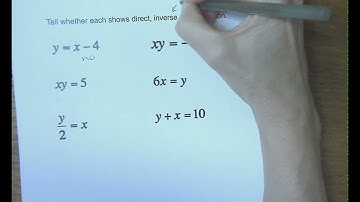 7-1 Inverse Variation