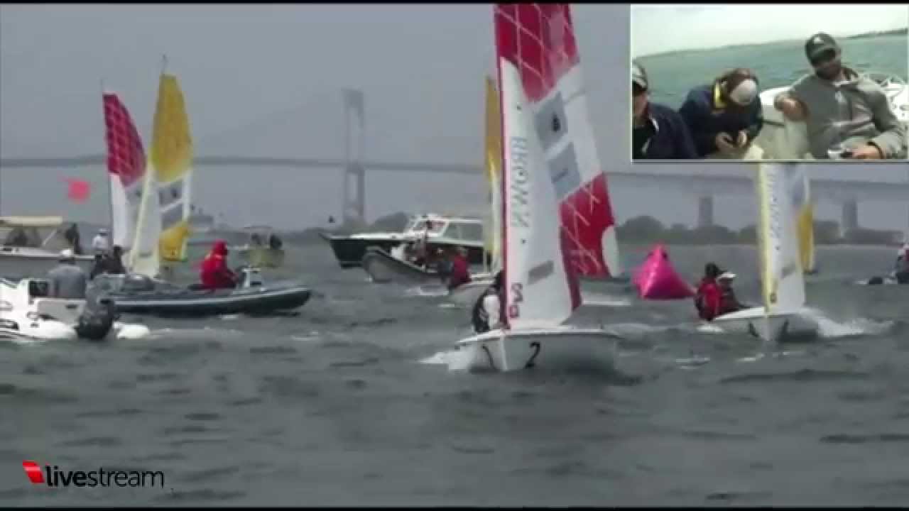 ⁣2015 College Sailing Nationals Team Race Final Finishes
