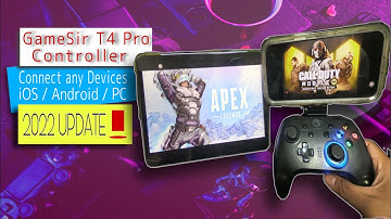 How to connect GAMESIR T4 pro Phone/iPad iOS/Android via Bluetooth | 2022 UPDATE