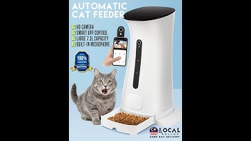 7.5L WIFI SMART PET FEEDER WITH HD CAMERA