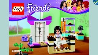 41002 Emma's Karate Class LEGO® Friends Manual at the Brickmanuals Instruction Archive