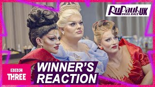 RuPaul's Drag Race UK Winner's Reaction Series 3 #shorts