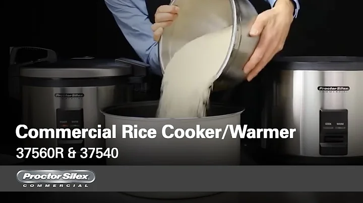Demo: Proctor Silex Commercial - 37560R and 37540 ...