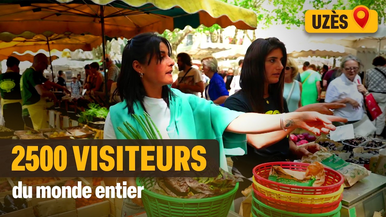 Uzès : Ces Français qui font vivre l'un des plus beaux marchés du monde