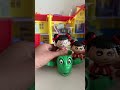 Green turtle and nezha #viralvideo #satisfyling #fun