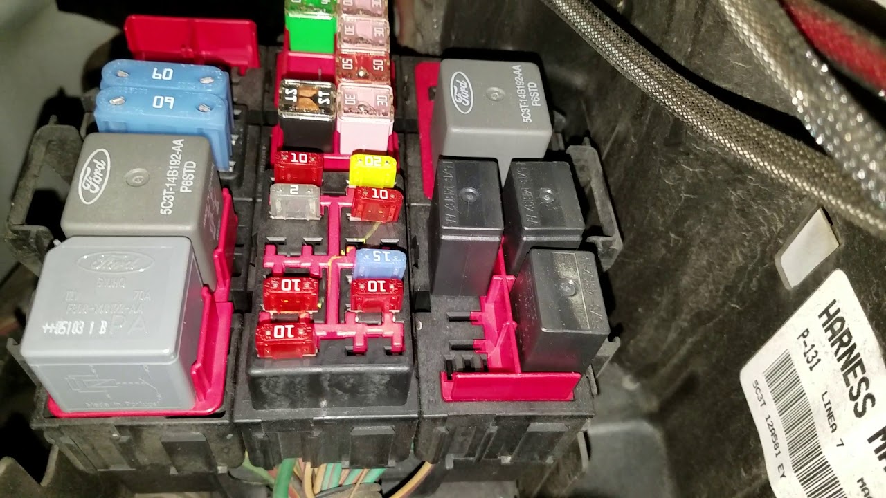 Fuse Box On A 05 Ford 550 - Wiring Diagram