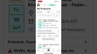How to Manage Drop ins for Team Captains - Volo App screenshot 4