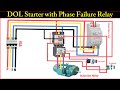 DOL Starter with Phase Failure Relay | 3 Phase Motor Starter |