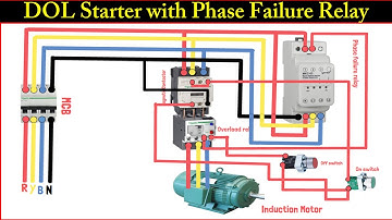 DOL Starter with Phase Failure Relay | 3 Phase Motor Starter |