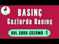 Basınç Soru Çözümü -1 | PDF | TYT Fizik